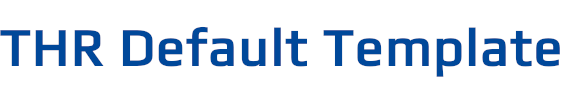 THR Templates